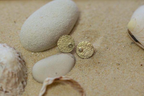 Ethical Gold and Diamond Earrings | Lisa Rothwell-Young