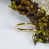 Ethical_Dainty_Lichen_Textured_ Diamond_Engagement_Ring_Top_View_Lisa_Rothwell_Young