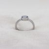 Platinum and Pale Blue Sapphire Engagement Ring by Lisa Rothwell-Young