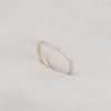 Vegan Wedding Ring Ocean Inspired Shaped To Fit Ring Side | Lisa Rothwell-Young