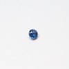 Round 5mm 0_75ct Blue Malawi Sapphire | Lisa Rothwell-Young