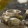 A Lichen Textured Mens Wedding Ring|Lisa Rothwell_Young