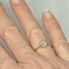 Eight claw old mine cut diamond solitaire - On hand | Lisa Rothwell-Young