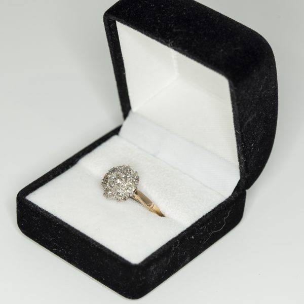 Vintage old cut diamond cluster ring | Lisa Rothwell-Young