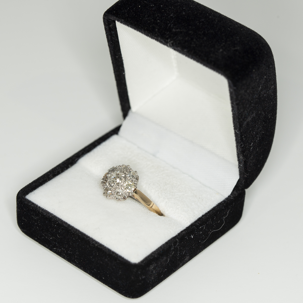 Vintage old cut diamond cluster ring | Lisa Rothwell-Young