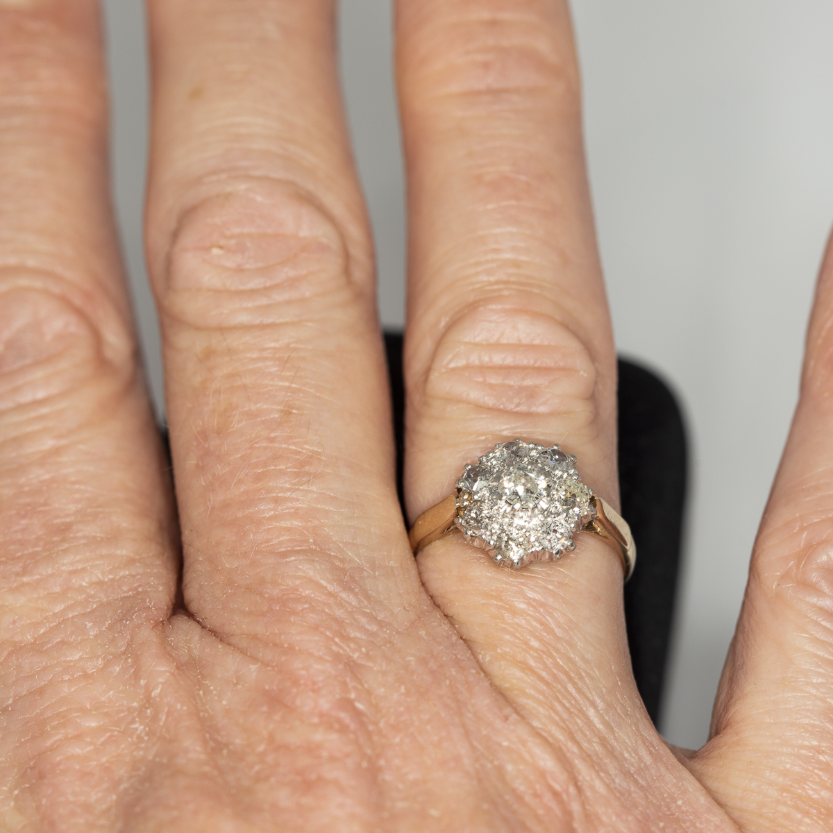 Vintage old cut diamond cluster ring - On hand | Lisa Rothwell-Young