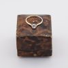 0_31ct Old Mine Cut Diamond Solitaire Ring - Front | Lisa Rothwell-Young