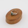 Art Deco Emerald and Diamond Ring Front View |Lisa Rothwell-Young