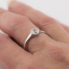 Octagonal Old Mine Cut DIamond Ring - On Hand | Lisa Rothwell-Young