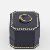 Victorian 18ct gold and turquoise ring side view|Lisa Rothwell-Young